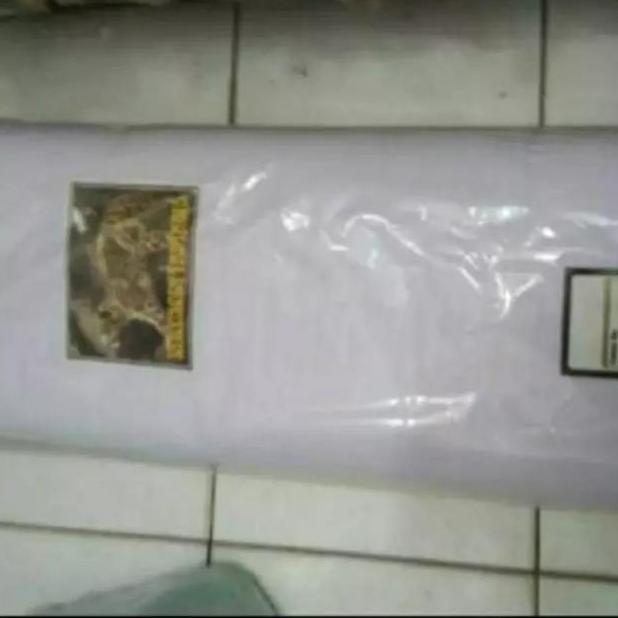 Kain Bahan Tetra Masker Cap Bunga Meteran