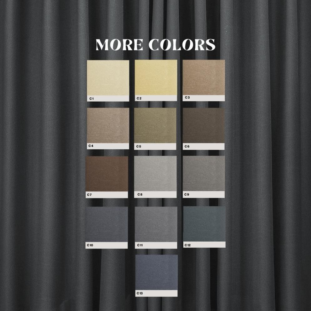 Gorden Jendela - Kain Gorden Doff Blackout - Kain Gorden Bahan Kain Polos Aesthetic (Arona 2)