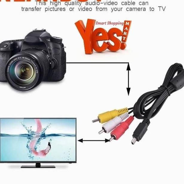Kabel AV (Audio Video) Kamera Canon G15 550D 600D 650D 700D SX700