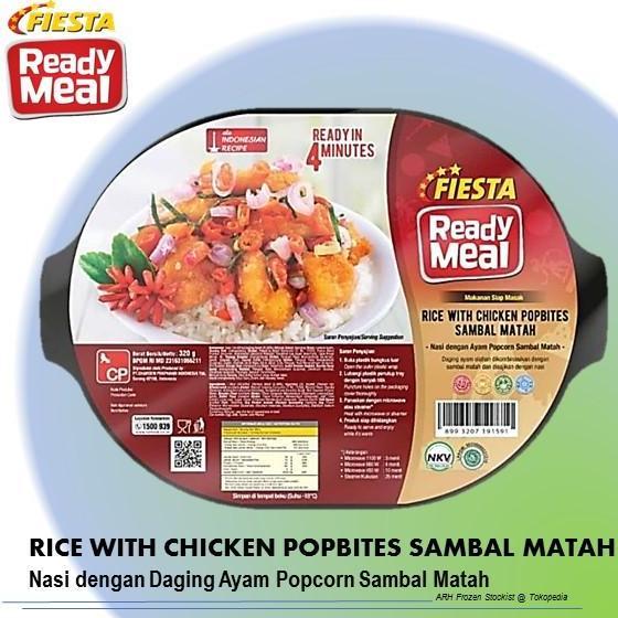 FIESTA Ready Meal Rice With Popbites Sambal Matah
