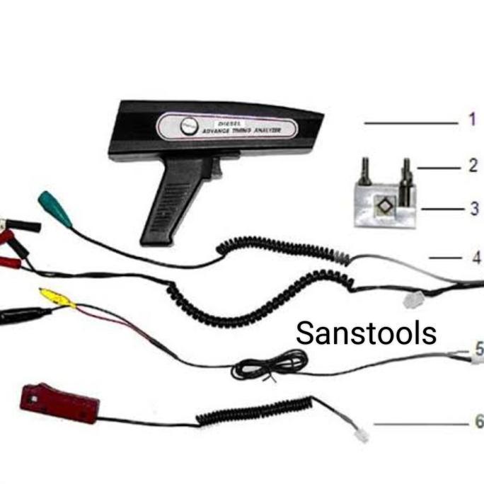 JINGEIZ Diesel timing light Trisco DA-3100D petrol digital timing analyzer