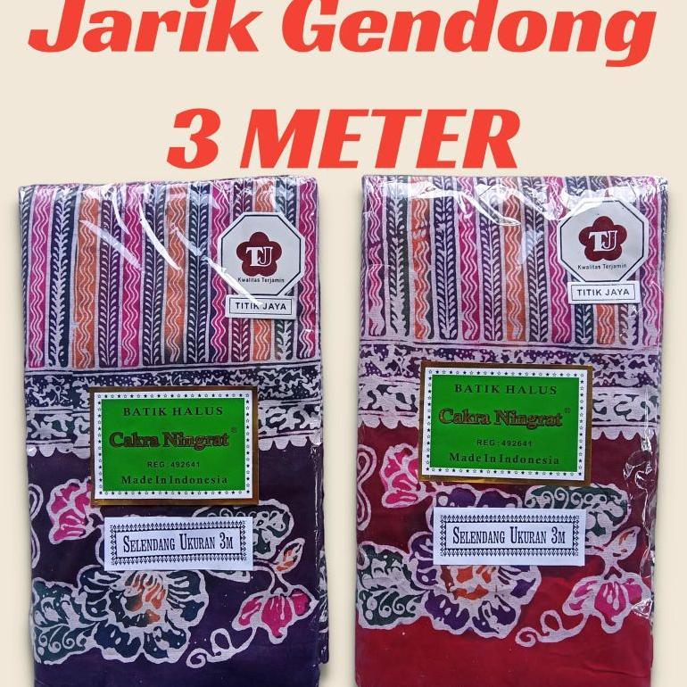 New Deals Jarik Gendong Kain Gendongan Selendang Gendong Bayi Cakra Ningrat Panjang 3 Meter, Badawi,