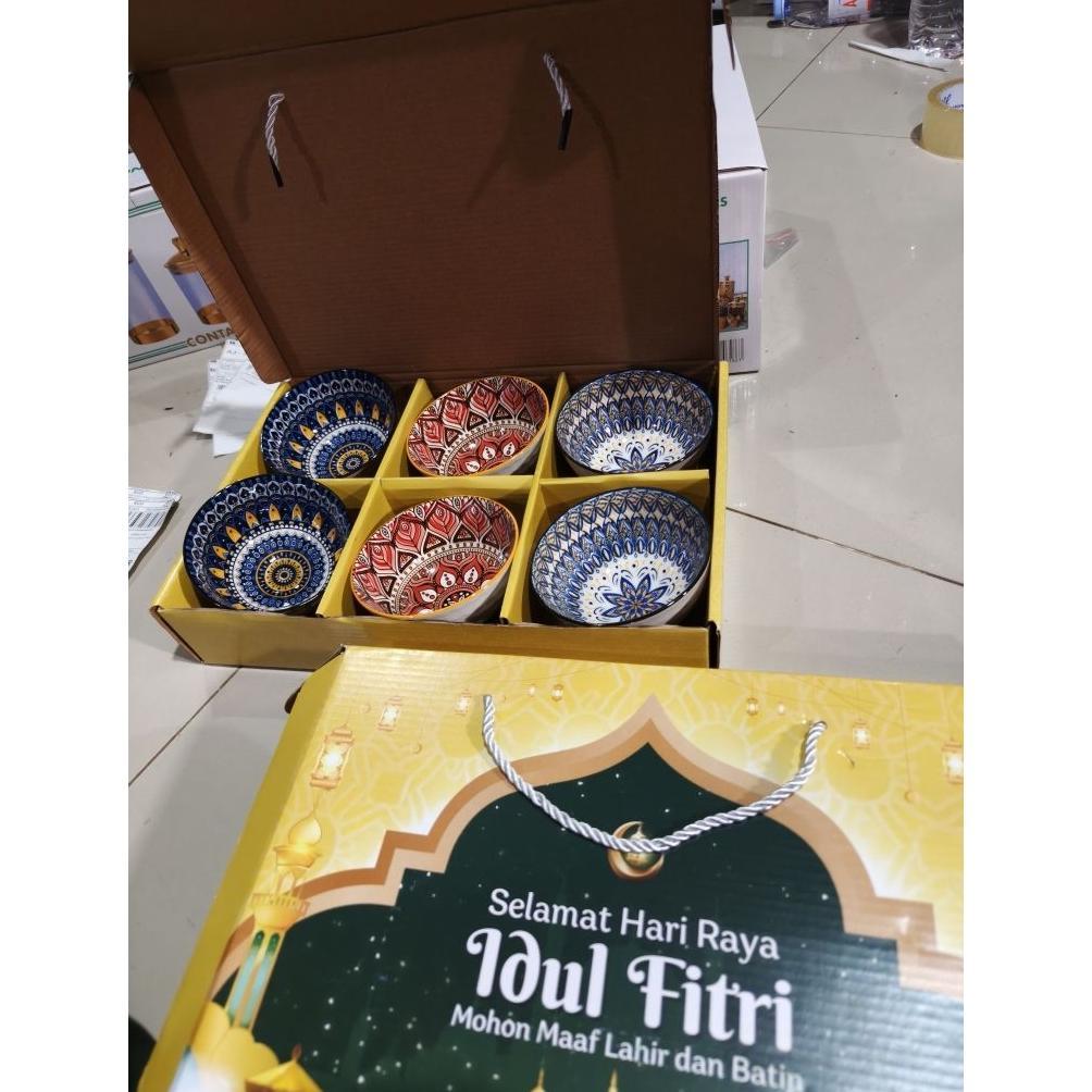 HOT SALE HAMPERS LEBARAN IDUL FITRI MANGKOK SET / MANGKOK SET IDUL FITRI PREMIUM / HAMPERS CANTIK MA