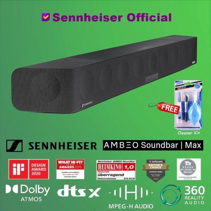 Sennheiser Ambeo Soundbar Dolby Atmos Sound Speaker Sennheiser