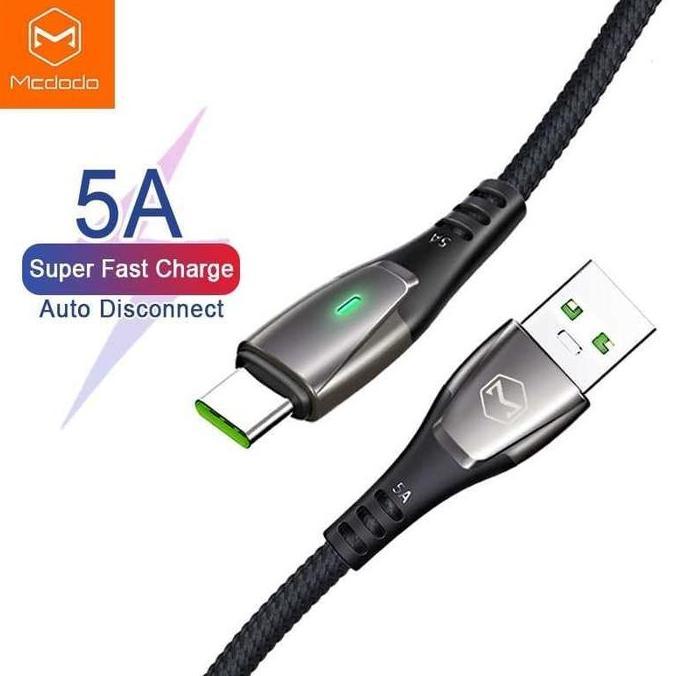JINGEIZ MCDODO Kabel Charger USB Type C Fast Charging 5A 1.5M - CA-679