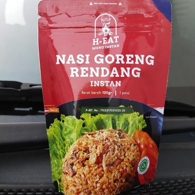 Menu Instan H EAT Nasi Goreng Rendang Instan