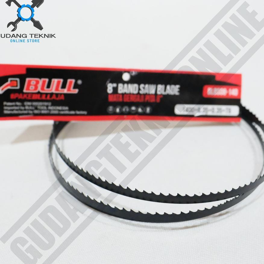 (Mata Gergaji) Bull Ryu Nrt Pro Band Saw 8" / Band Saw Blade Mata Gergaji Pita 8 Inch Bull Ryu Nrt P
