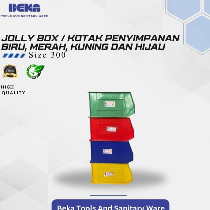 TERLARIS JOLLY BOX UKURAN Y300-BOX SPAREPART-BOX PERKAKAS/RUMAH (SATUAN)