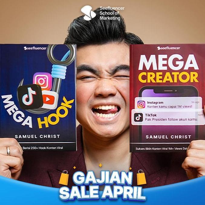 [FYP Starter Pack] Mega Creator + Mega Hook Bikin Konten Yang Selalu FYP 1M+ Views