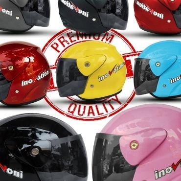 Helm Gm Evolution Polos Untuk Pria Dan Wanita Dewasa Sni (Cod)