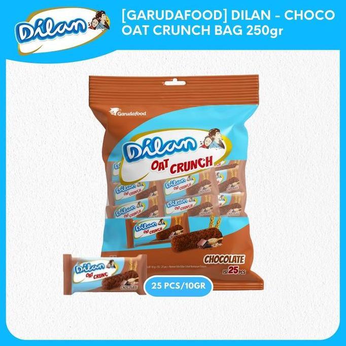 Dilan - CHOCO OAT CRUNCH BAG 250gr [ISI 25 PCS] - DLN