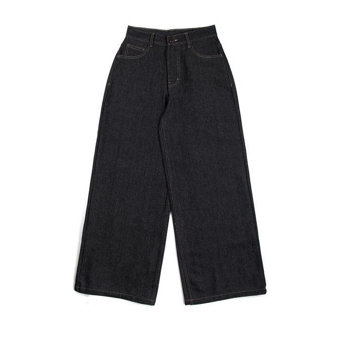 DEMOAN - SPAM POCKET BAGGY JEANS | RAW DENIM