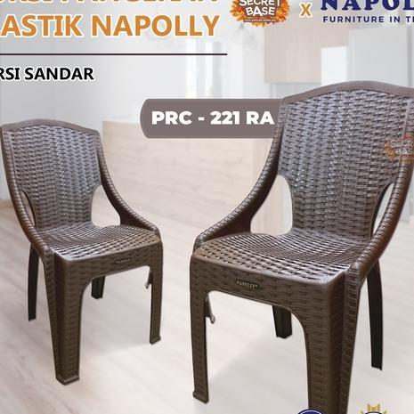 Napolly Kursi Prc 221 Ra - Bangku Plastik / Kursi Kamar Plastik Sandaran