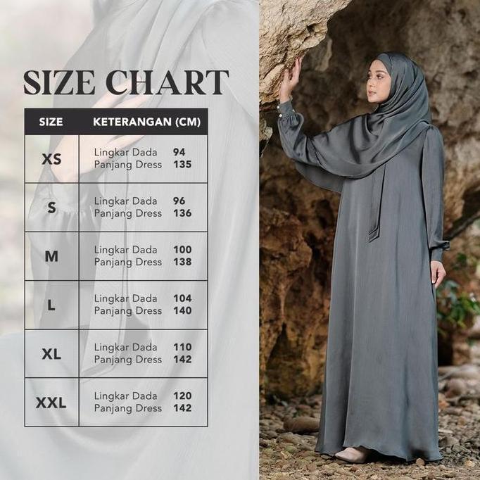 Cradenza Dress Gamis Silk Greenism
