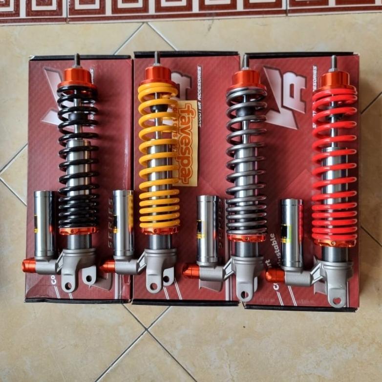 SHOCK BELAKANG TABUNG VESPA CLASSIC MERK VROSSI