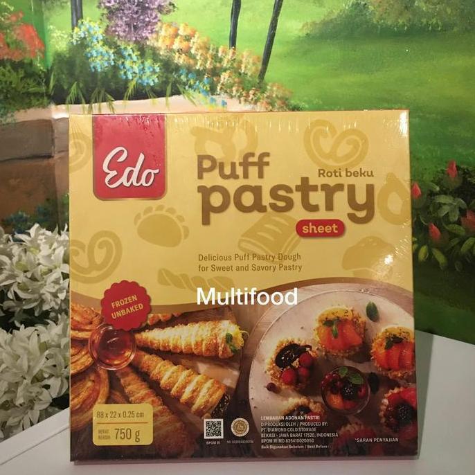Ingredients- Puff Pastry Sheet Edo / Kulit Pastry Halal / Kulit Zuppa
