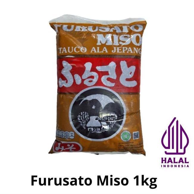 Pbb Furusato Miso 1Kg Halal Tauco Jepang Shiro Miso Pasta Kedelai Jepang Bumbu Sup Miso Miso Paste J