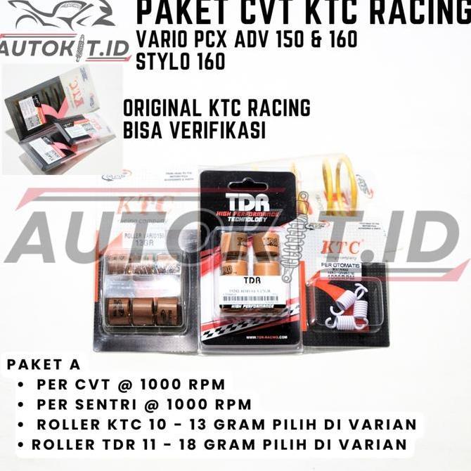 PAKET KIRIAN CVT KTC RACING VARIO 125 NEW 150 160 - STYLO 160 - PCX ADV 150 160 BEST QUALITY Origina