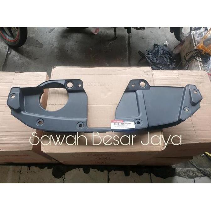 Cover Base Gril Grill Grille - Tutup Plastik Hitam Atas Radiator - Bawah Kap Mesin Honda New Brio Sa