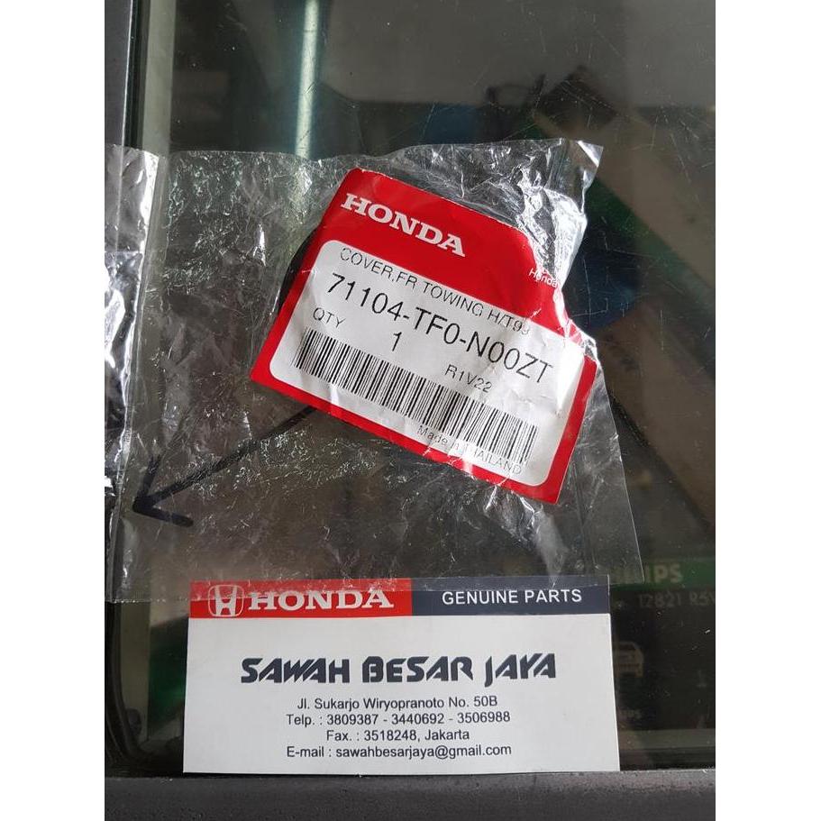 Cover Tutup Towing - Derek - Hook Bumper Depan Honda Jazz Rs 2012 2013 Murah