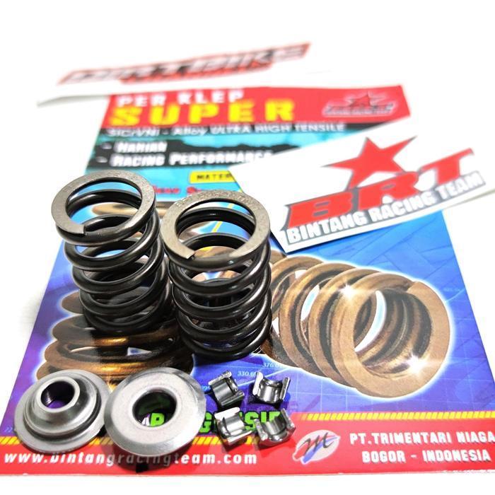 Per Klep Brt Crf 150 + Retainer Universal + Kuku Klep Original Dan Terpercaya
