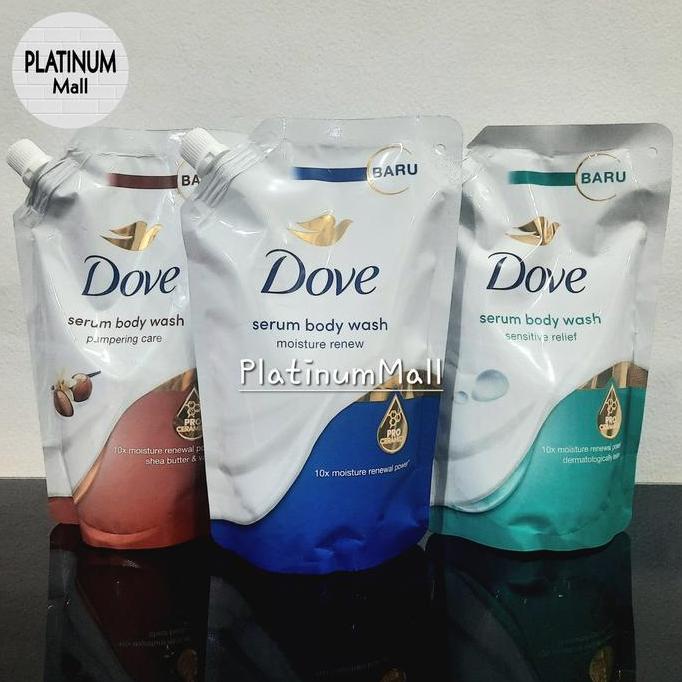 Bathe- Dove Sabun Mandi Cair Dove Refill 400Ml
