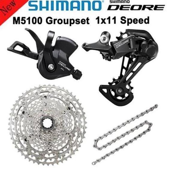 SHIMANO DEORE M5100 Mini Groupset MTB 1x11 speed