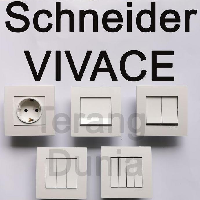 Ricita- Schneider Saklar Vivace Schneider Stop Vivace Schneider Vivace