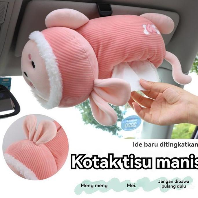 Promo Kotak Tisu Boneka Tempat Tisu Mobil Mainan Boneka Kotak Sandaran Tangan Kartun Lucu Mobil Temp
