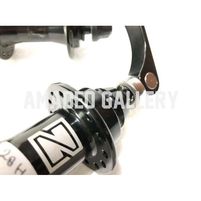 HUB FREEHUB NAUTILUS 28 HOLE V BRAKE BLACK JANGKRIK 74 130