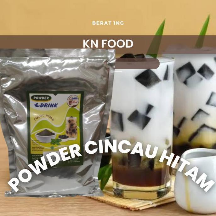 Bubuk Cincau Hitam Curah - Bubuk Cincau Hitam - 1 Kg ZS