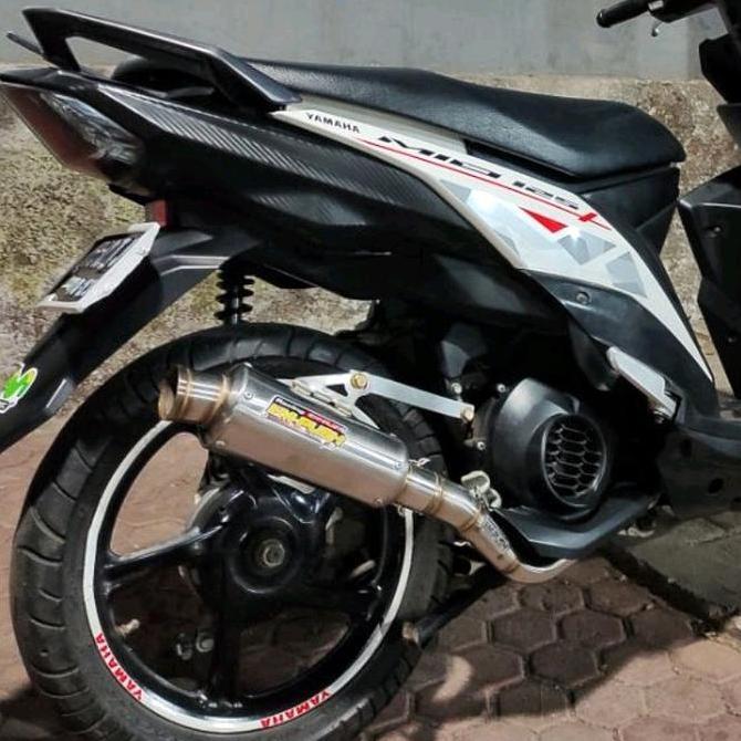 Knalpot Racing Empush Yamaha Mio Z Mio M3 dan XRIDE 125 Type M1 130cc Original