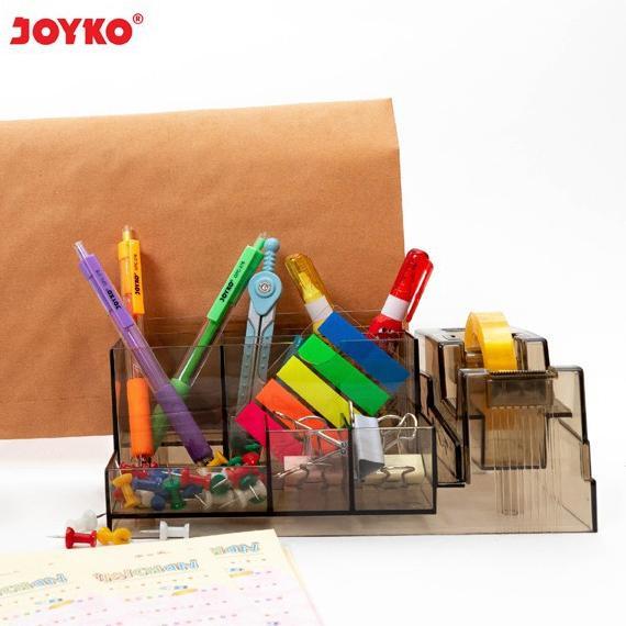 Desk Set Pensil Organizer Akrilik - Joyko DS-338 MURAH Murah