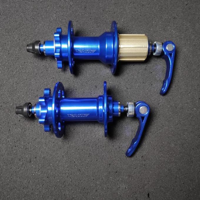 Hub Freehub RAZE 36 Hole Blue Anodized - Hub RAZE Freehub JANGKRIK 4 Bearing
