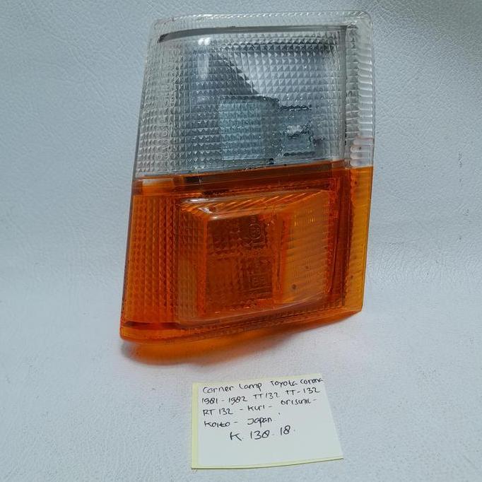 CORNER LAMP TOYOTA 1981 1982 TT132 TT-132 RT132 ORISINIL KIRI BARU