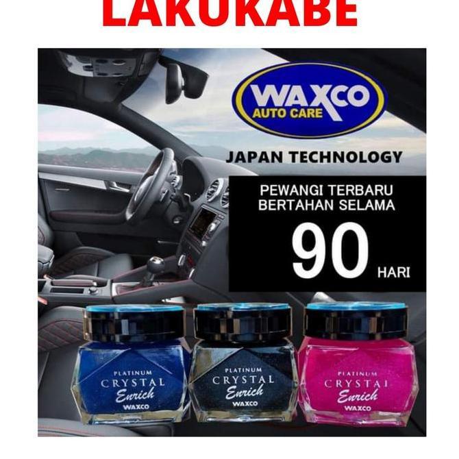 PARFUM PENGHARUM PEWANGI MOBIL WAXCO BLACK MUSK CRYSTAL GLASS 85ml