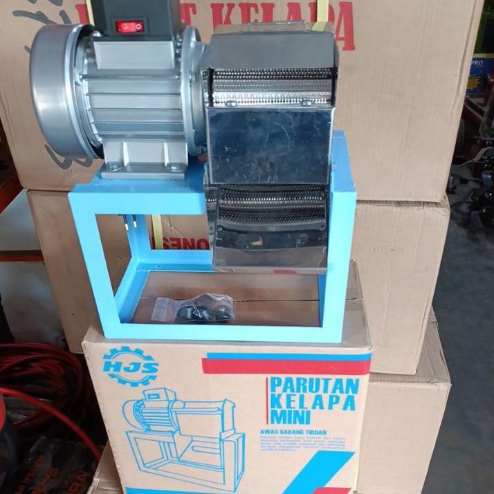 Mesin Parutan Kelapa Ubi Mini Listrik Hjs Tajam