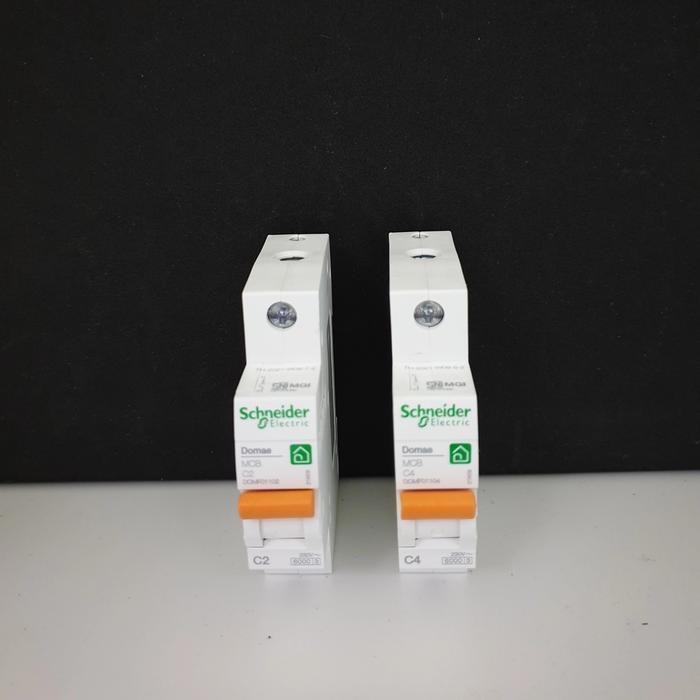 MCB SCHNEIDER MERLIN GERIN 2A / 4A ORIGINAL DAN TERPERCAYA