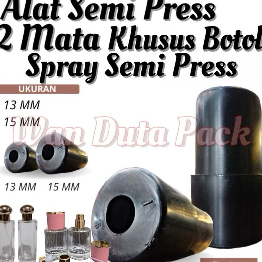 Alat Pembuka & Penutup Botol Parfum Spray Semi Press/Easy Pump Ukuran 13Mm & 15Mm