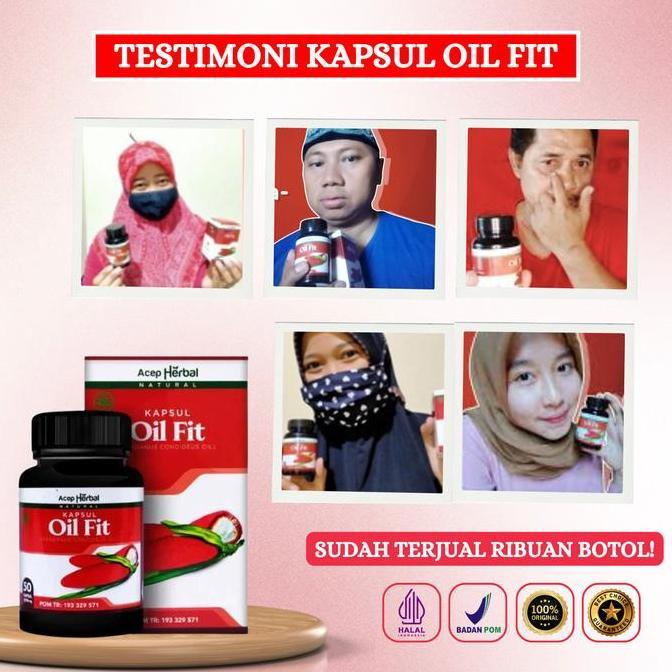 Arrivare- Kapsul Oil Fit 50 Kapsul - Suplemen Anti Virus Pendamping Gejala Hiv/Aids & Imun Booster B