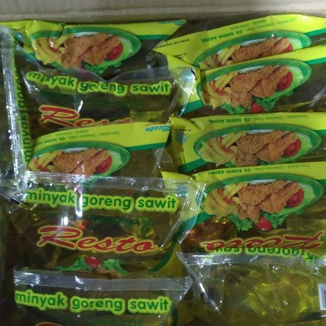Spezia- Resto Minyak Goreng Resto 360Ml 1 Dus Isi 24 Pcs Kemasan Bantal Indonesia