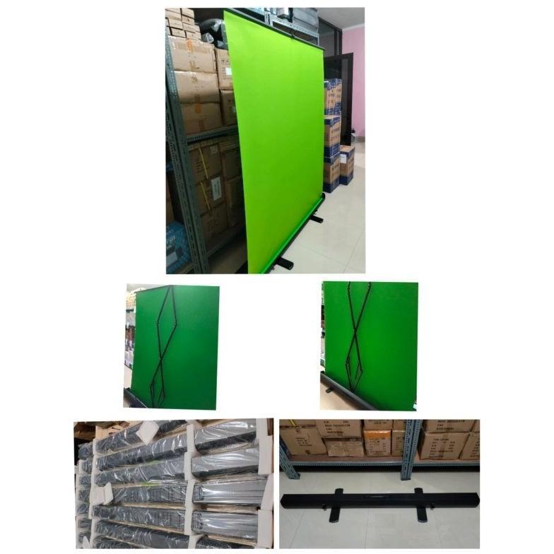 Green Screen Portable By POSELITE Background Roll Up Live Photography Backdrop
