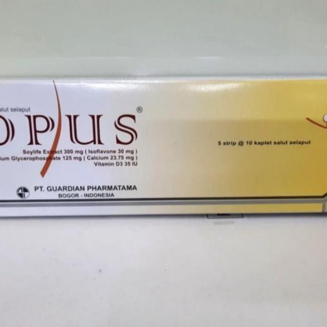 Opus Box 50 Kaplet Suplemen Kesehatan Tulang