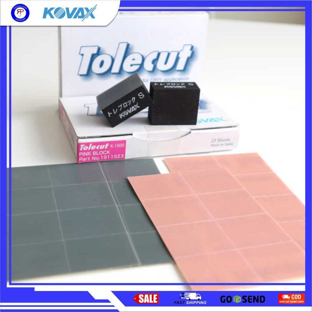 Amplas Kotak  Kovax Tolecut Sheet