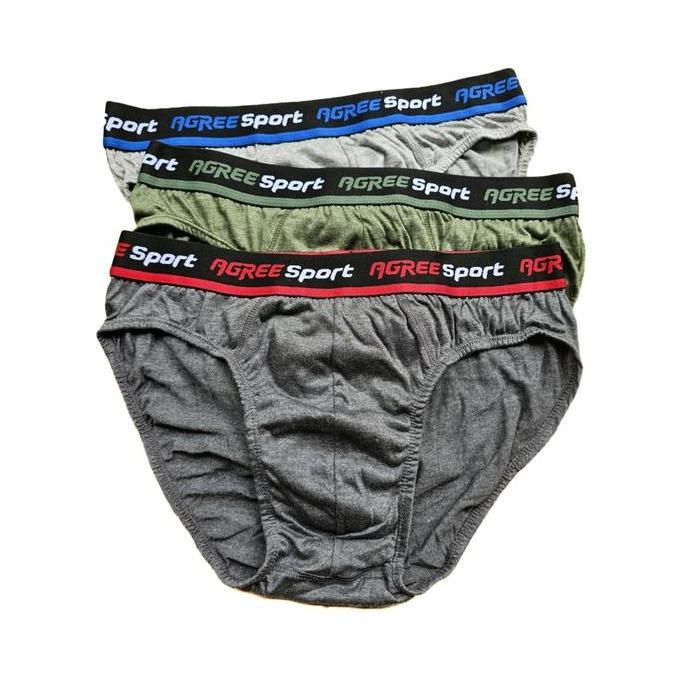 Sale Cd Pria Dewasa Agree Sport 2311 | Celana Dalam Cowok Bahan Katun Lembut Karet Boxer
