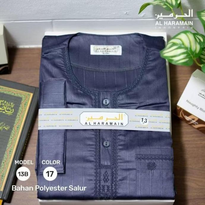 Gamis Jubah Al Haramain Oblong Bordir Polyeister