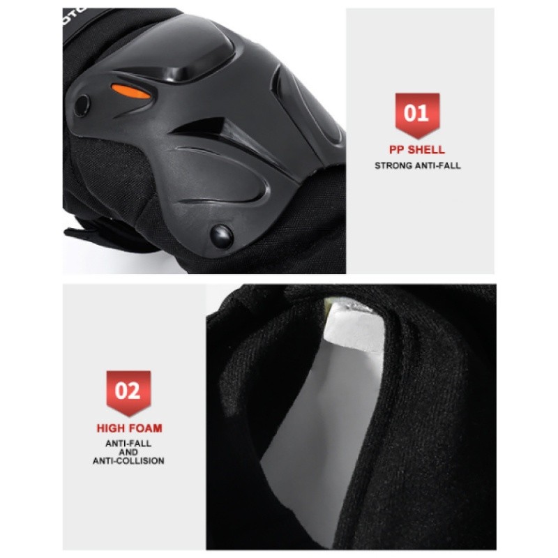 Motowolf Knee Pad Elbow Pad Motor Kneepad Futsal Deker Protector