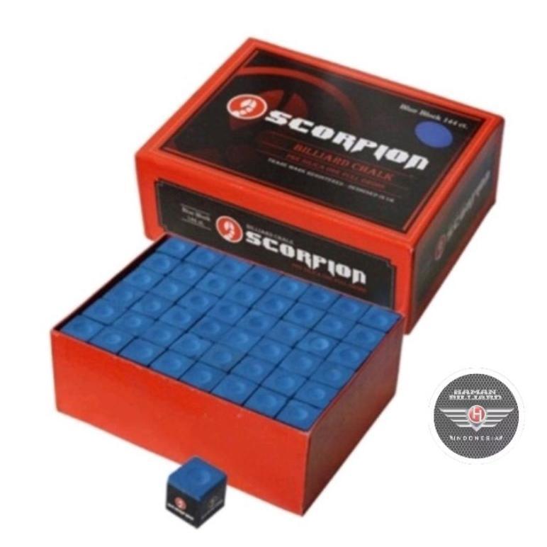Chalk/kapur billiard bilyar Scorpion billiard
