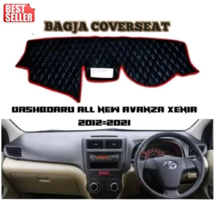 ALAS DASBOR MOBIL AVANZA/XENIA TAHUN (2012-2021) MOTIF WAJIK KULIT SINTETIS CAR RESTOCK