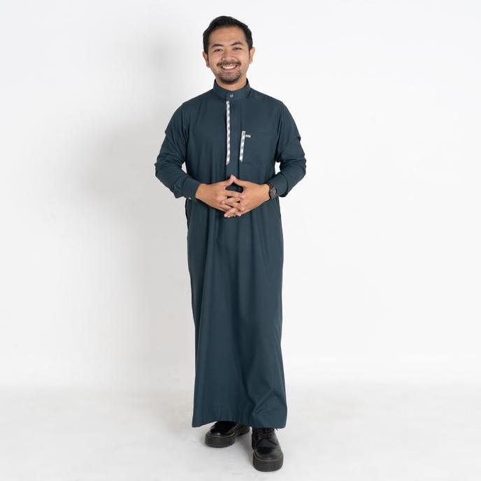Qori Apparel Jubah / Gamis Irbadh bin Sariyah Lengan Manset GRD-2